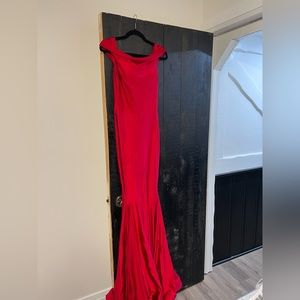 Red Evening/ Prom Gown